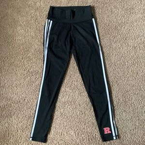 Rutgers athletics black leggings